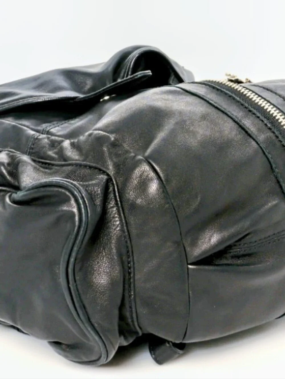 Alexander Wang Black Leather Marti Converible Backpack - Picture 10 of 15